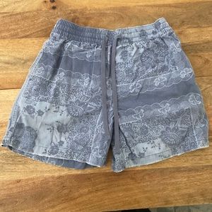 BDG Men’s Tropical Floral Shorts